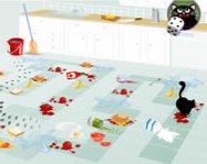 Fluffys kitchen adventure online cicás játék