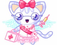 Nurse kitten chan dress up online