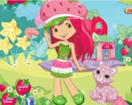 Strawberry cat caring cicás játékok